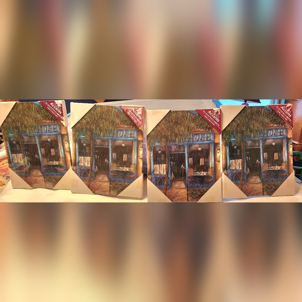 4 Studio Accents 8x10 Pictures